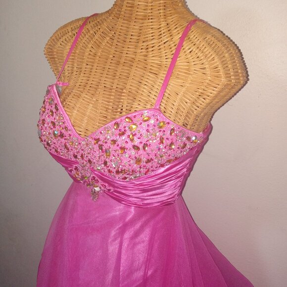 Authentic S'melody collection dress, Pink, Extra small. - Picture 6 of 8